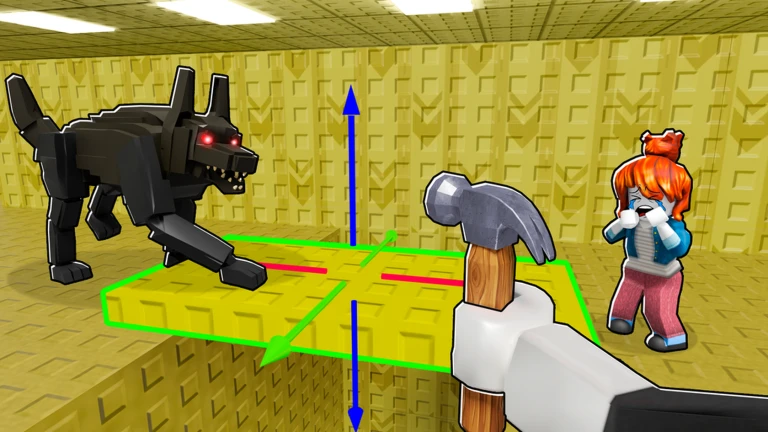 Official Build Your Backrooms art used as a cover for the community walkthrough link